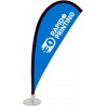 Drapeau Beach flag de table avec impression logo/beach flag spécifique/oriflamme/acheter/rapidoprinting