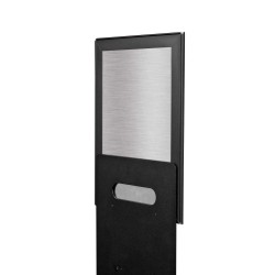 Flyers door with foot poster