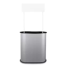 Foldable home counter without impression