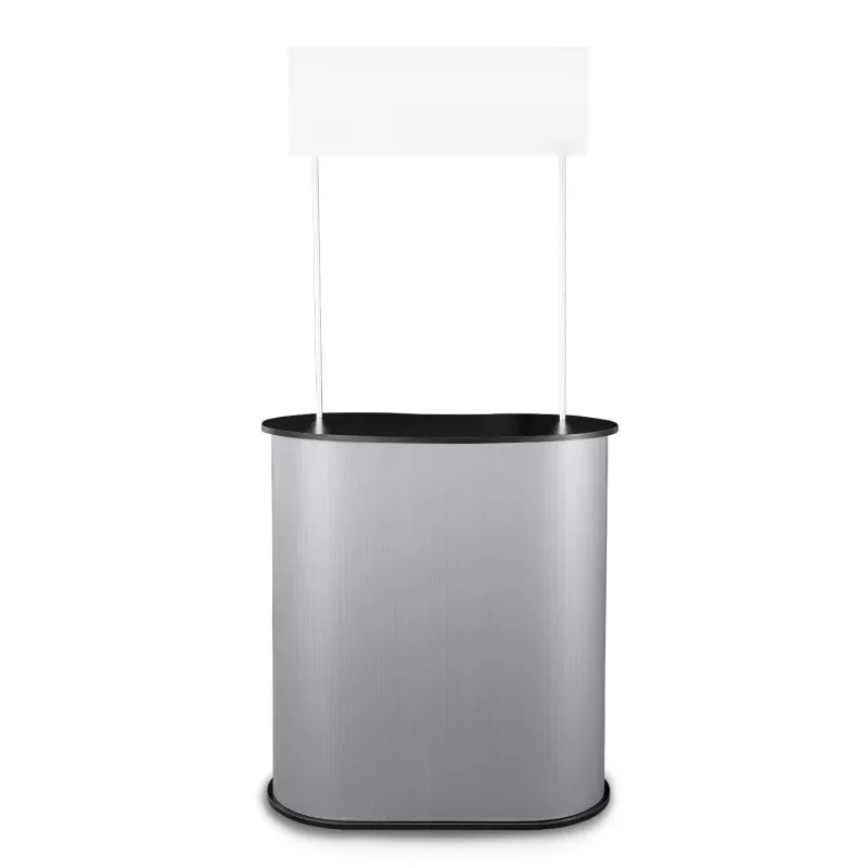 Foldable home counter without impression
