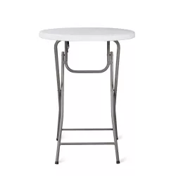 Round folding table Cocktail peeper standing diameter plateau 80cm