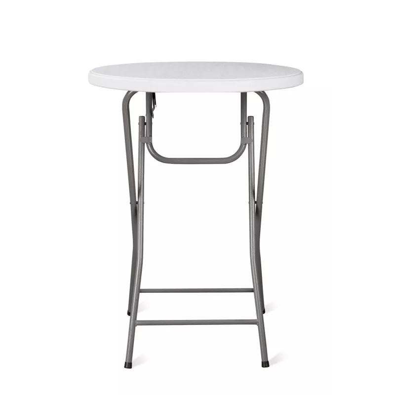 Round folding table Cocktail peeper standing diameter plateau 80cm