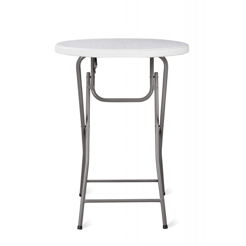 Runder klappbarer Cocktailtisch, Stehtisch, Plattendurchmesser 80cm