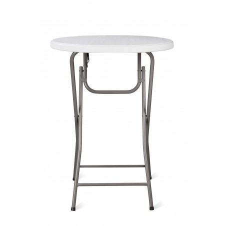 Table pliante ronde cocktail mange debout diamètre plateau 80cm