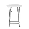 Round folding table Cocktail peeper standing diameter plateau 80cm