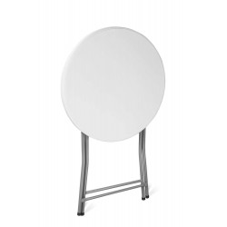 Runder klappbarer Cocktailtisch, Stehtisch, Plattendurchmesser 80cm