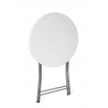 Runder klappbarer Cocktailtisch, Stehtisch, Plattendurchmesser 80cm