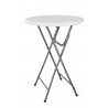 Runder klappbarer Cocktailtisch, Stehtisch, Plattendurchmesser 80cm