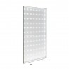 Totem cadre tissu lumineux LED 85x200cm simple face