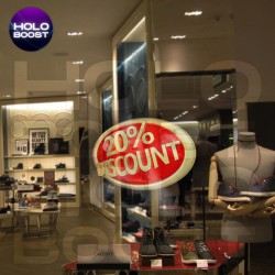 3D Lüfter Bildschirm Fenster Hologramm 3D