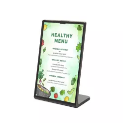 Black table menu door for restaurant / menu / restaurant / buy / rapidoprinting
