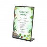 Porte menu table noir pour restaurant/menyu restraurant/acheter/rapidoprinting