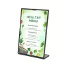 Menu door black table for restaurant / menyu restaurant / buy / rapidoprinting