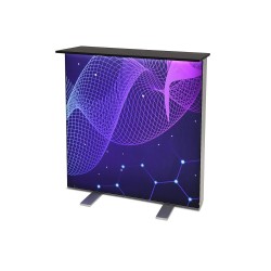 Bright and Foldable Advertising Counter for Salon and Exhibition