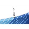 Hanging bracket round polyester print diameter 152cm