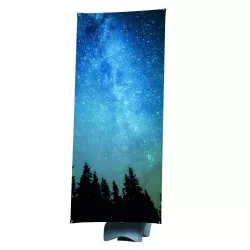 Exterior 80x180cm x-Banner stand with latable base