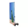 Exterior 80x180cm x-Banner stand with latable base