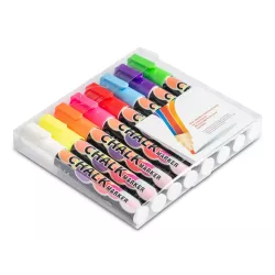 Pack 8 chalk pens for slate / menu / restaurant / buy / rapidoprinting