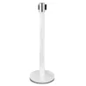 White barrier design black strap