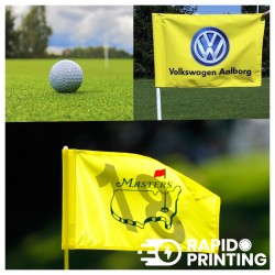 Fanion personnalisable pour trou de golf/publicité golf/acheter/rapidoprinting