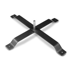 Lichtkreuz für Strandflagge/Fuß Strandflagge/achetr/rapidoprinting