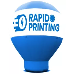 Advertising ball / events & sports / bought / rapidoprinting