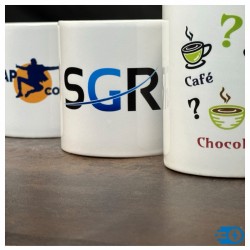 mugs hautes personnalisées/goodies/acheter/rapidoprinting