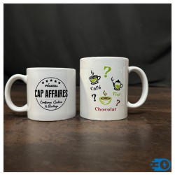 Becher mittelgroß, besonders angefertigt/gut/achetr/rapidoprinting