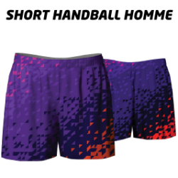 Short handball masculin adulte enfant/tenue équipe de handball/acheter/rapidoprinting