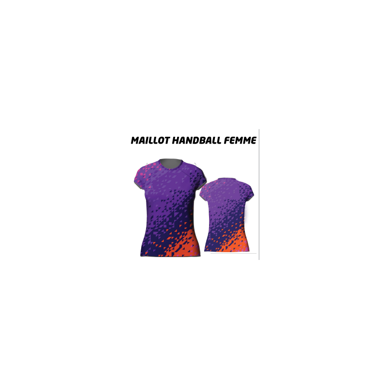 Maillot de handball personnalisable pour femme/tenue équipe de handball/achetr/rapidoprinting