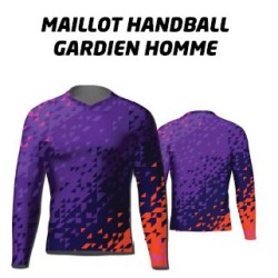 Maillot de handball personnalisable pour gardien homme/maillot équipe de handball/achetr/rapidoprinting