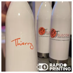 Customizable isothermal bottle Example of realization