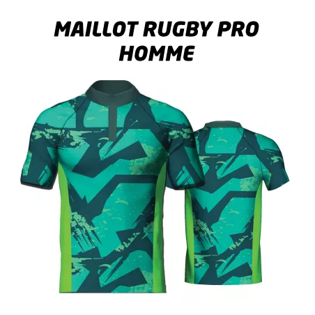 Maillot de Rugby pro homme personnalisable/maillot équipe de rugby/acheter/rapidoprinting