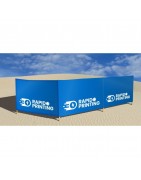  Publicité plage Outdoor RAPIDOPRINTING