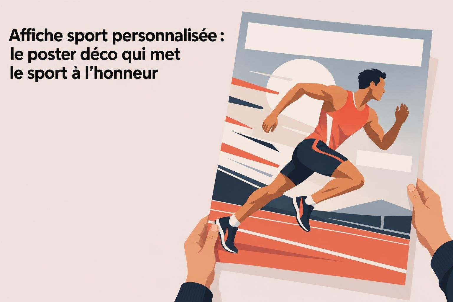 Affiche sport personnalisée : le poster déco qui met le sport à l'honneur