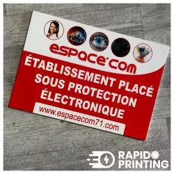 Impression grand format pvc : panneaux rigides sur mesure