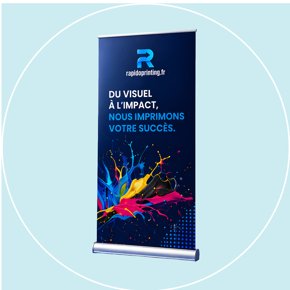 Bâche publicitaire avec œillet : banderole PVC sur mesure